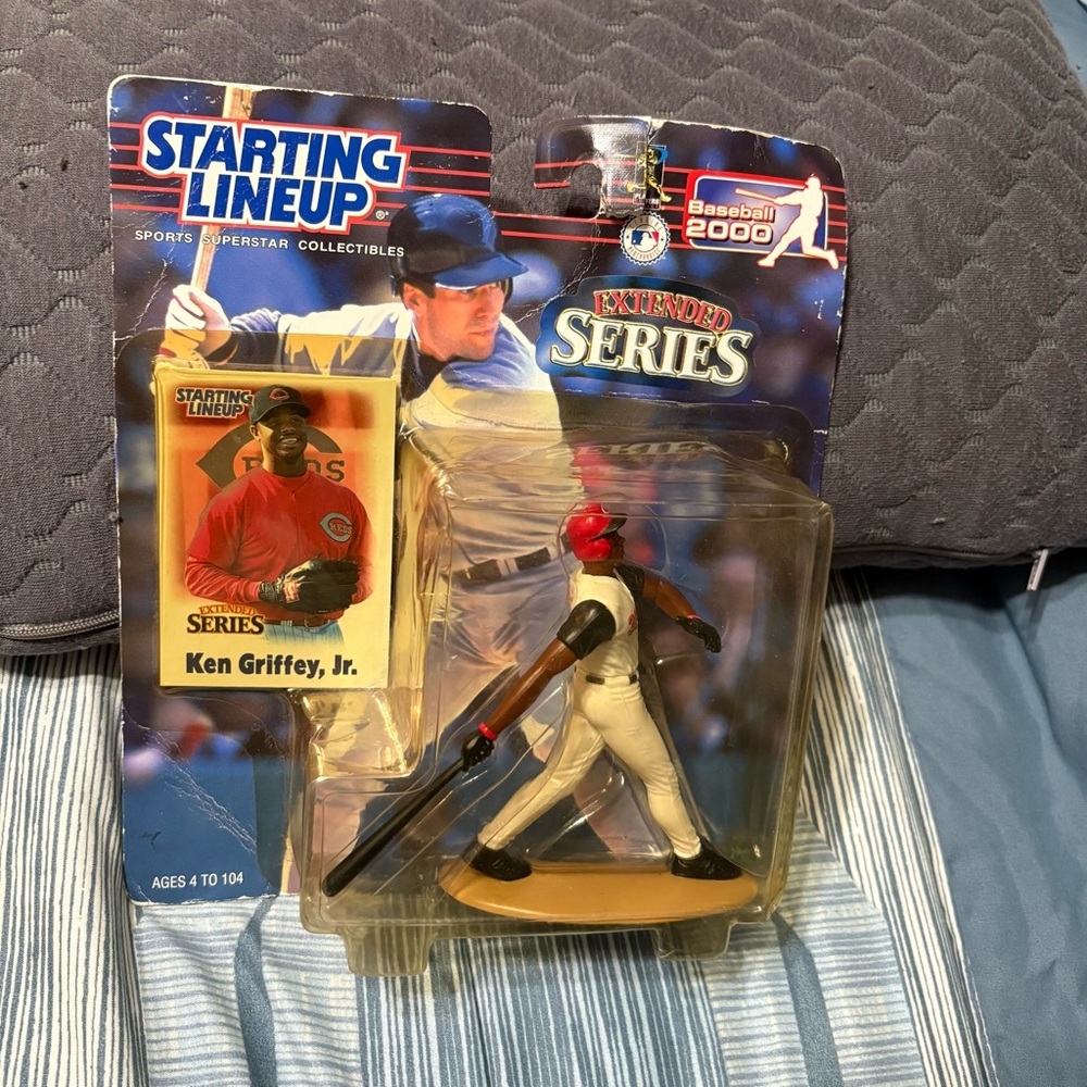Starting Lineup Ken Griffey Jr. Figure With Card 2000